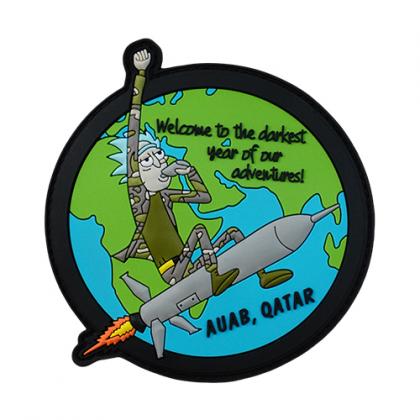 Custom logo fashion Soft PVC patch for clothes