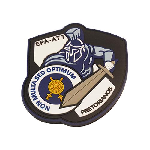 Custom design 3D logo flag Rubber pvc patch