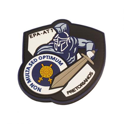 Custom design 3D logo flag Rubber pvc patch